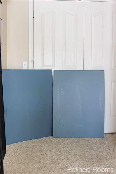 Create paint sample boards to test paint colors @ refinedroomsllc.com