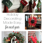 Tips for organizing your holiday decor when it's time to put it away @ refinedroomsllc.com