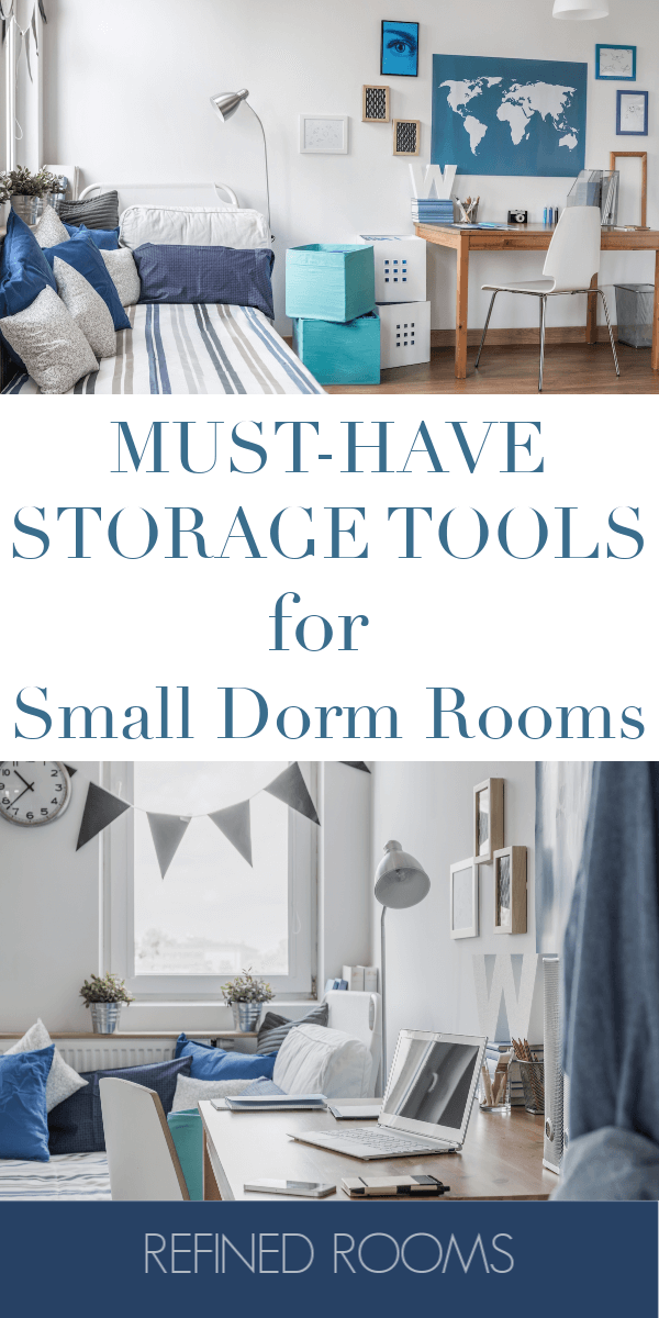 The BEST Organizing Tools for Maximizing Dorm Room Storage