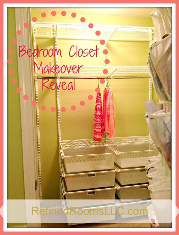 Organizing the Organizer: Bedroom Closet Makeover Reveal