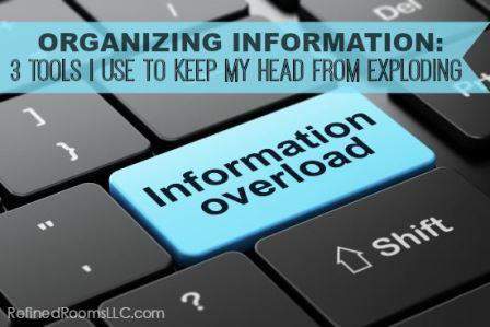 Organizing Information: 3 Tech Tools I Use to Keep My Head From Exploding