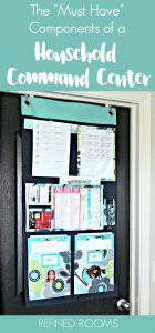 The Home Command Center: A Foundation of an Organized Home