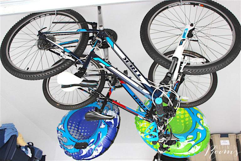 Follow this 5-step process for garage organization so that you'll be able to finally park your car in the garage! via Refined Rooms blog