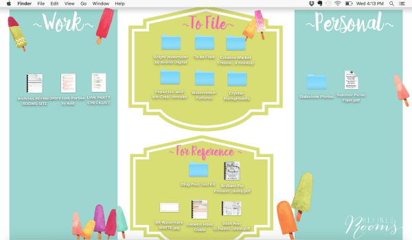 summer themed desktop organization wallpapers free download refined rooms summer themed desktop organization
