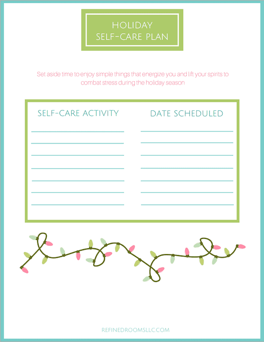 3 Ways to Simplify The Holidays + Free Printable Worksheets
