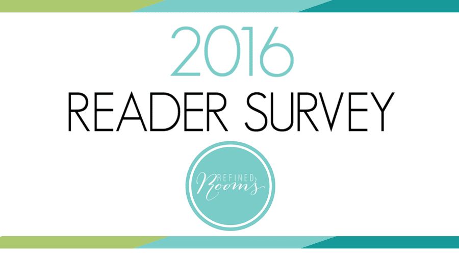 Help me help YOU in 2017! Complete this reader survey so that I can provide the most helpful content to you!
