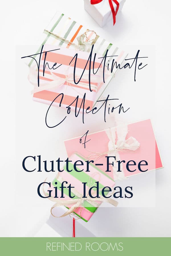 Give Yourself a Present This Year: Clutter-Free Kids' Gifts