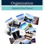 pile of print photos - text "This Year's Best Gifts for Photo Organization".