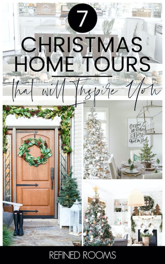 7 Christmas Home Tours That Will Take Your Breath Away Inspire You   Christmas Home Tours Pin C 