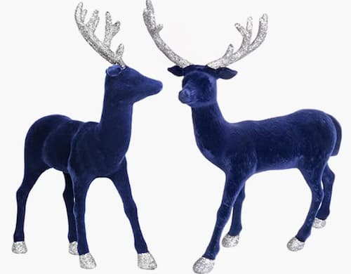 Navy Blue Christmas Decorations I'm Loving This Year | Refined Rooms