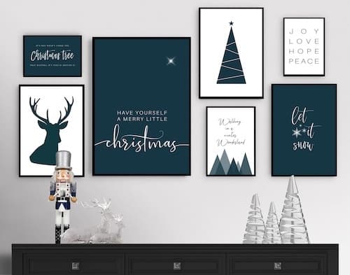 Navy Blue Christmas Decorations I'm Loving This Year | Refined Rooms