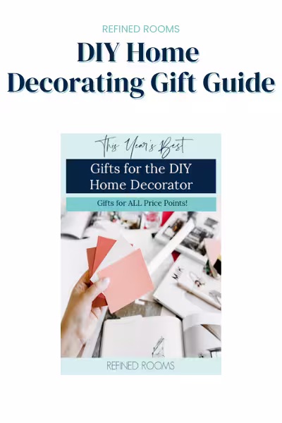 DIY Home Decorating Gift Guide