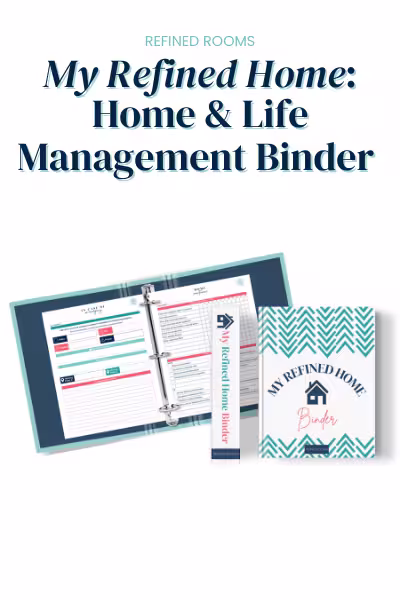 featured organizing product home management binder
