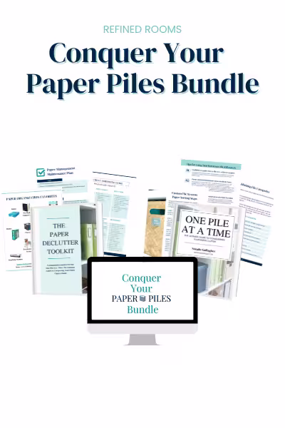 featured organizing paper piles bundle