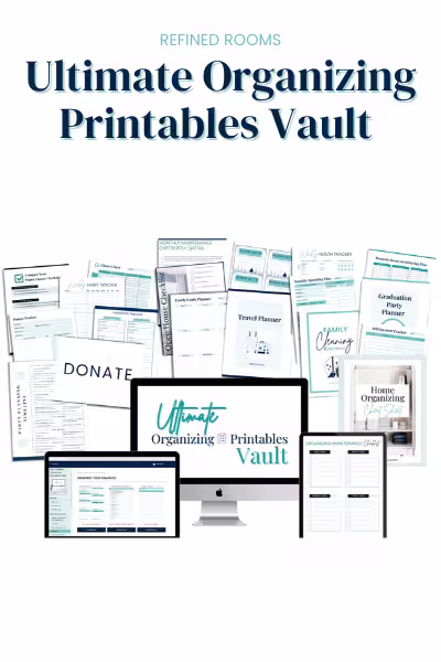 Ultimate Organizing Printables Vault